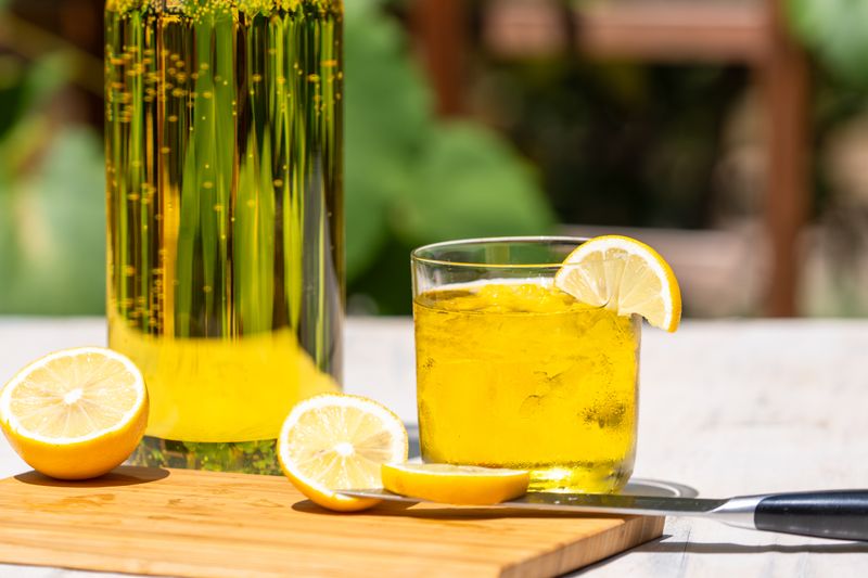 Fresh Lemonade at Dions