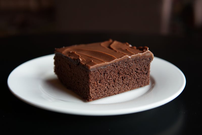 Chocolate Brownie at Dions